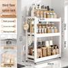 Countertop Kitchen Storage Rack for Spices and Sauces - Organize Oil, Salt, Vinegar, and Soy Sauce