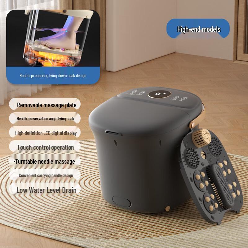 Yiyayun Automatic Heated Foot Spa Massager