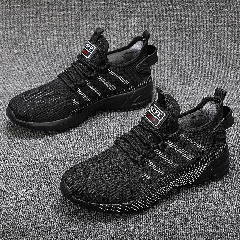 Yrzl Men Running Shoes Lightweight Breathable Mesh Sneakers For Men Athletic Training Sports Shoes Comfortable Walking Shoes Man