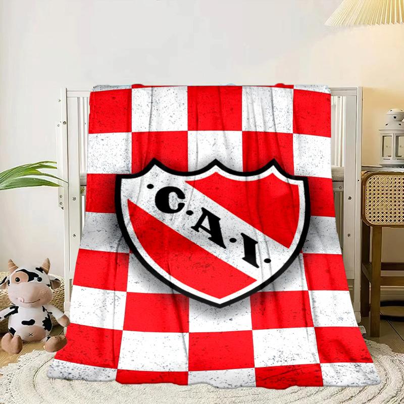 Club Atletico Independiente Portable Blanket/Soft Blanket Bedding Blanket Suitable for Travel Camping Living Rooms Offices Sofas Fan Gifts