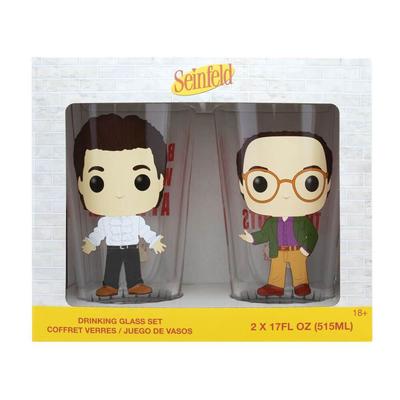 Seinfeld Jerry e George Pop! Set bicchieri 2pz