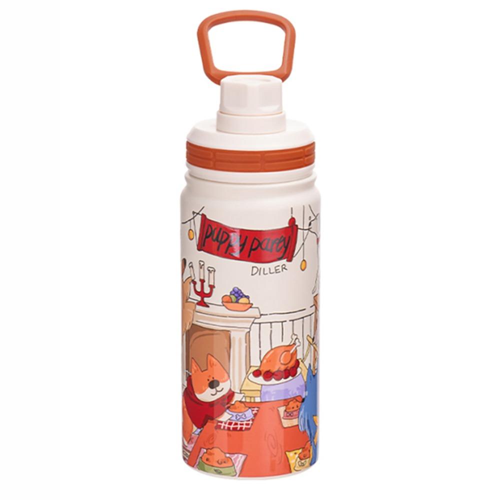 

Термокружка из нержавеющей стали 316 с большой емкостью, бутылка для воды, портативная вакуумная чашка Style-2(500ML)