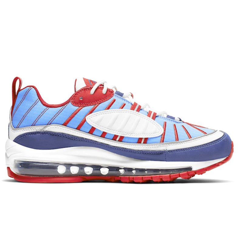 Nike Air Max 98 '4th Of July' Women's Sneakers Casual Shoes AH6799-112