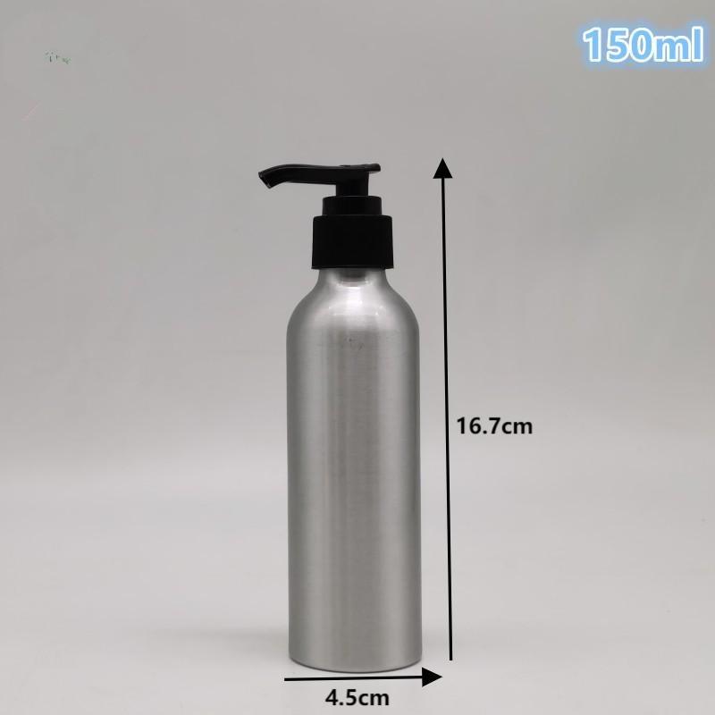 Refillable Foaming Soap Dispenser Portable Rustproof Aluminum Press Bottle Shampoo Shower Bottles Kitchen Bathroom Accessories