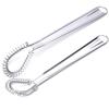 Frusta Manuale a Molla in Acciaio Inossidabile da 20 cm Mini Miscelatore da Cucina per Uova Salse