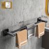 No-Drill Space Aluminum Wall Shelf