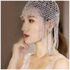 Shiny Beaded Hat Handmade Head Chain Exotic Headband  Party