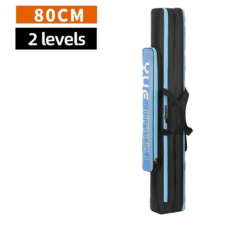 

SCIONE New Fishing Gear Bag Fishing Bag Fishing Rod Bag Multifunctional Rod Bag Large-capacity Thick Storage Rod Bag twolaye 80cm belly