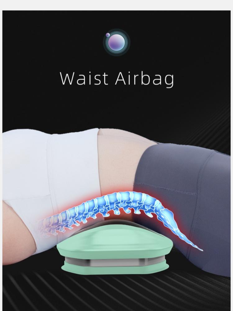 Lumbar Massager Curvature Massage Traction Correction Waist Infrared Intelligent to Improve lumbar Health