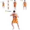 Adult Men's Yellow Spotted Yeti Costume Perfect For Halloween Cosplay Stage Performance