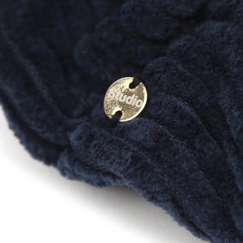 UNDERCONTROL studio SCRUNCHIE / TINY / JEWEL / CORD NAVY