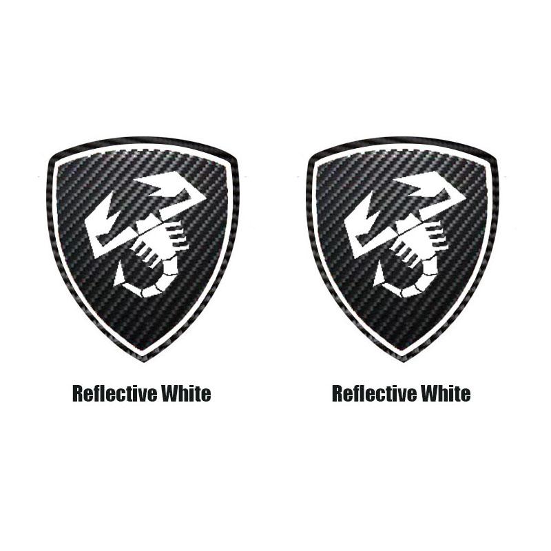 2 ks Vinyl Decal Pruhy z uhlíkových vláken na karoserii auta Pro Fiat 500 Abarth Sport 595 695 Punto Bravo Tipo 500E 500X 500L