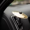 Car Cymbal Drum Air Vent Clip Portable Vehicles Mini Metal Drum Crash Cymbal Musical Instruments Gadget Car Interior Accessories