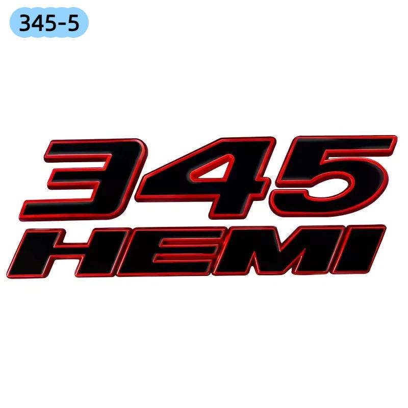 3D Metall 345 392 HEMI Emblem Dekor Aufkleber Für D-odg-e Ram 1500 C-aliber Nitro C-aravan A-venger Dart C-hallenger Zubehör