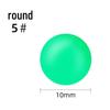 Silicone Olive-Shaped Fluorescent Fishing Float Tail Magnifier Bean