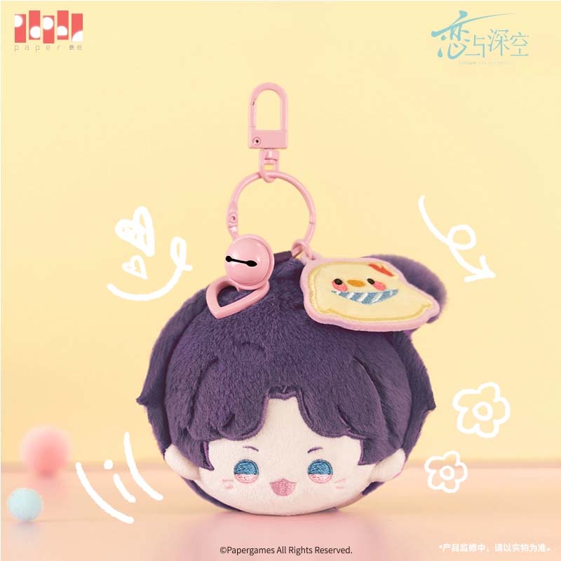 Presale Sunsyea Love and Deepspace Official Merch Original Keychain Caleb Sylus Xavier
