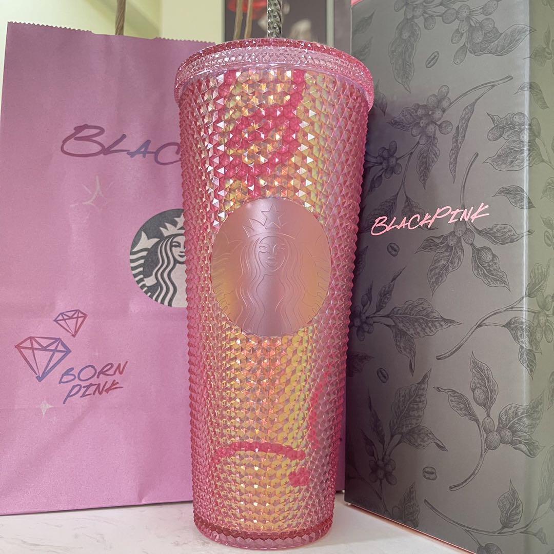 [Б/У] BLACKPINK Starbucks Розовый Холодный Стакан
