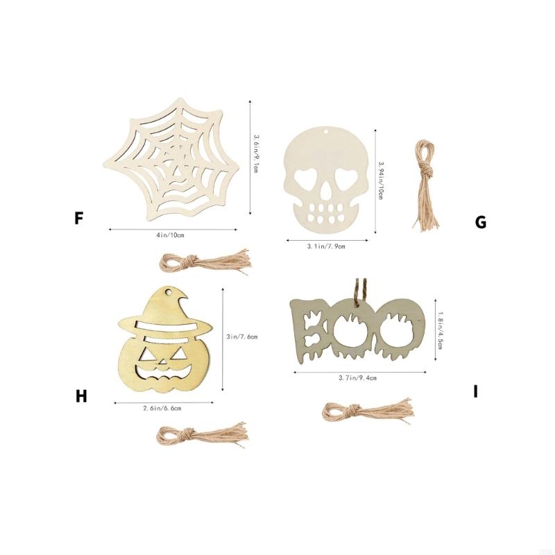Ornaments Halloweens Handmade Crafting Supplies For Kids Party Decoration Projects J0MC