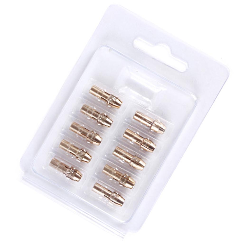 Copper Collet Chuck Durable Brass Collet Adapter Electric Grinding Chuck for Rotary Tools & Power Drills Under 4.8mm