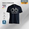 Bike Forever - Drifit Shirt Men's Activewear T-Shirt Cycling Biking MTB RB Mountain Road Gravel Eco Dry Fit
