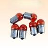 For Motor ATV Motorbike Scooter 10pcs Motorcycle Replace Lamp BA15S 12V 10W Turn Signals Light Bulb Orange