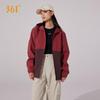 361° Unisex Hooded Sporty Windbreaker Jacket