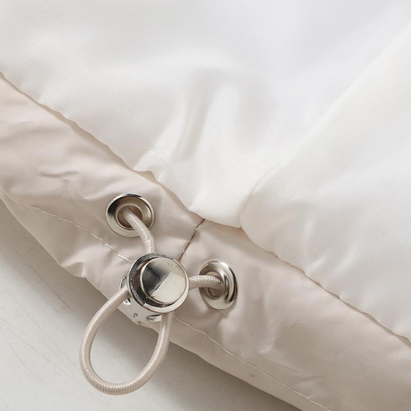 Moda Zima Krótka Kamizelka Kobieta Płaszcze Gruba Ciepła Bez Rękawów Parka Damskie Kurtki