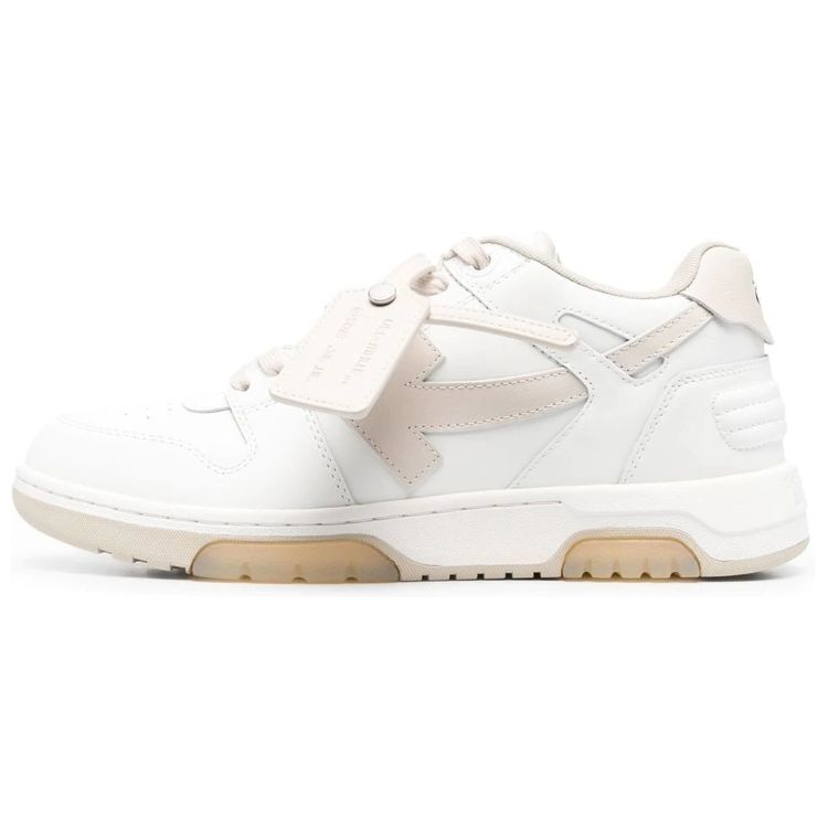 

Off-White Out of Office White Beige Men Sneakers OMIA189C99LEA0040161 44