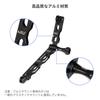 HSU Aluminum GoPro Mount Extension Arm NVG Helmet Mount Metal Pole Mount Helmet Stick Mount Compatible with GoPro Hero and Other Action