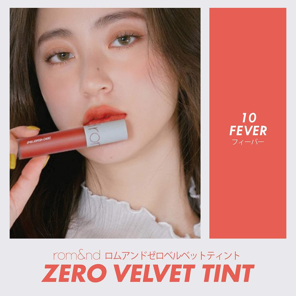 Z Velvet Tint Lipstick rom&nd [Oryginalny] (#10 Gorączka) 5,5g (x 1)