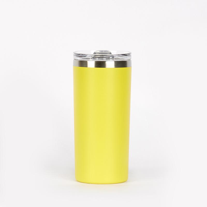Straight Cup Stainless Steel Thermos Cup Creative Office Water Cup Portable Car Straight Cup Student Water Cup