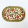 Multicolor Dollhouse Carpet Toy Doll Accessories Oval Round Miniature Weaving Rug Playing House Turkish Style Floor Covering Mat