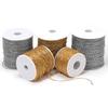 2Meters Stainless Steel PVD Gold Textrued Cable Chain for DIY Girls Necklace Women Bracelet Jewelry Earrings Making Supplies