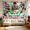 Custom Name Personalized South Sydney Rabbitohs Print Tapestry, Wall Art Decor, Bedroom, Dorm, Apartment, LivingRoom, Party Backdrop, Gift for Birthda