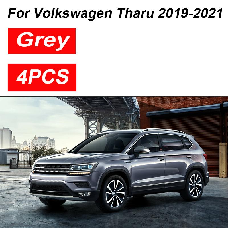 Painted For VW Volkswagen Tharu Accessories - 4PCS Front Mudguard Splash Guard Rear Muds Fenders Wheels Car Accessories