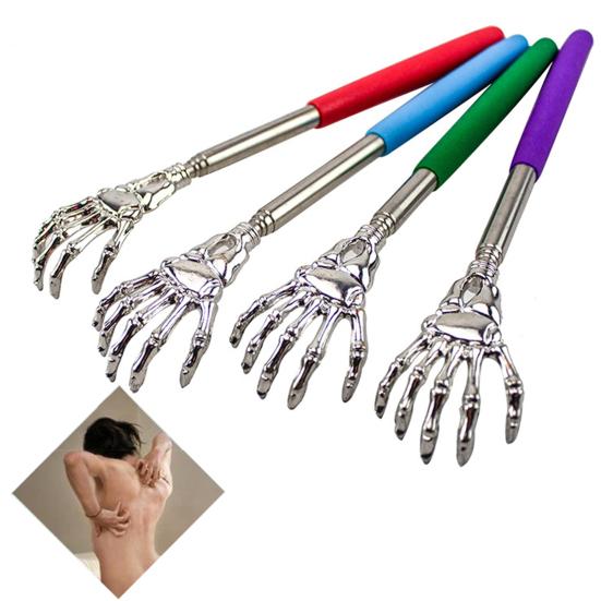 Back Scratcher Portable Lightweight Anti-rust Long Handle Back Scratcher Massager Tool for Men