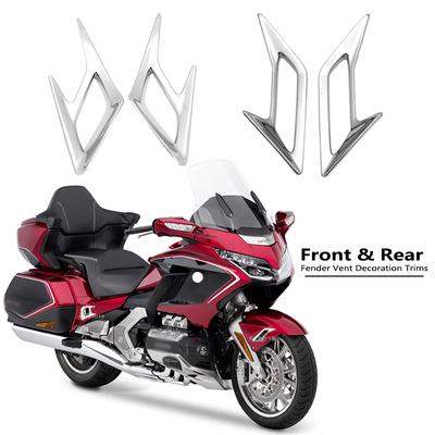 Garnitures décoratives chromées pour garde-boue avant et arrière GL1800, pour Honda Goldwing GL1800 Goldwing 1800 GL 1800 2018-
