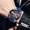 Business Sport Men's Quartz Wristwatches Fashion Military Silicone Watch for Men Waterproof Date Chronograph Montre Homme