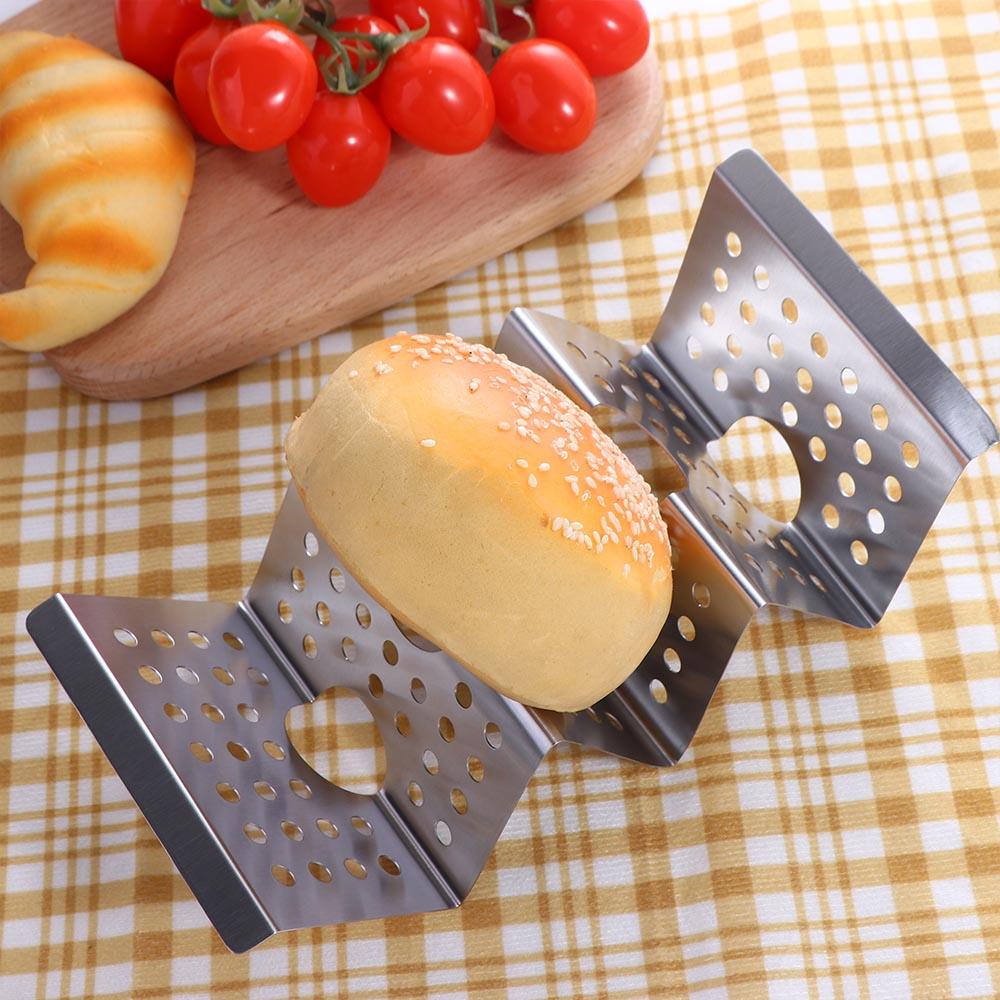 Wave Shaped with Easy-Access Handle Taco Holder Kitchen Tools Tray Plate Taco Shell Stand