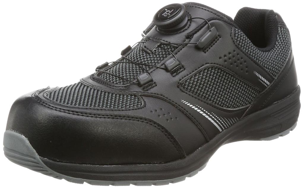 Ignio Safety JSAA Class B TGF Dial Size 26 Shoes, Certified, Type, IGS1018TGF, Black, Cm, 3.5E