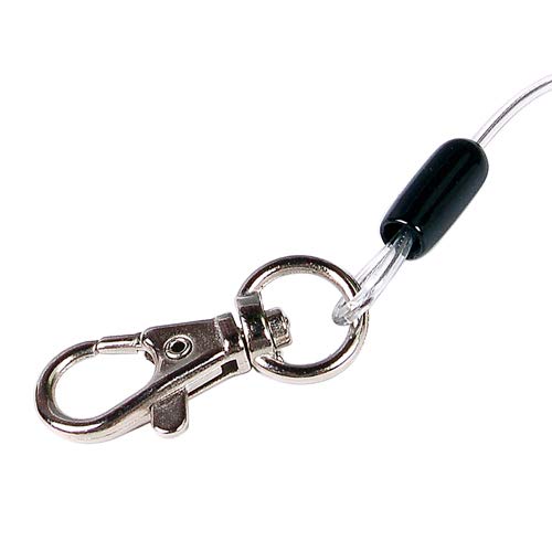 Good-L Coil Key Chain 250 with Reinforced Wire [Slim Clear]