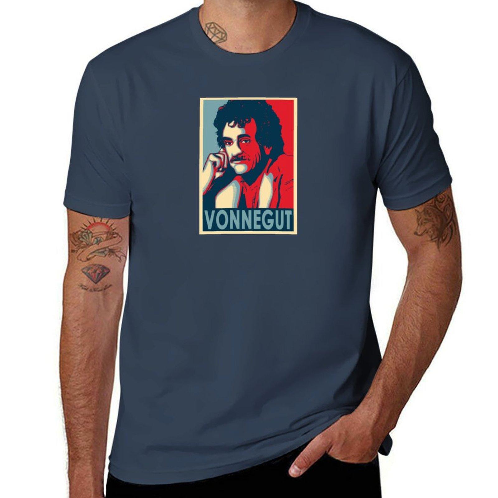 Vonnegut Tshirt Basic Breathable Solid Color Tshirt S