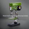 13mm Compact Bench Drill 220V for Metal & Woodworking, Lightweight Electric Desktop Drill Press with Multifunctional Variable Speed.