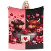 Soft Warm Blanket Child Camping Highland Cow Themed Bedding Throws  Flannel Bedspread For Living Room Novelty Sofa Bed Cover