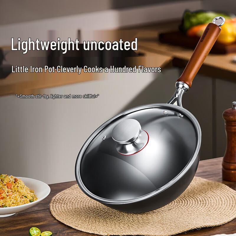 Oumeida Cast Iron Wok