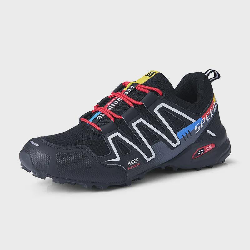Men's Trendy Outdoor Cross-Country Running and Hiking Shoes - Personalized Fashionable Casual Footwear
