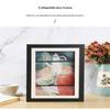 Ids Art Frames, Front Opening Kids Artwork Frames Changeable, White Artwork Display Storage Frame For Wall, Holds 50 Pcs, For 3D
