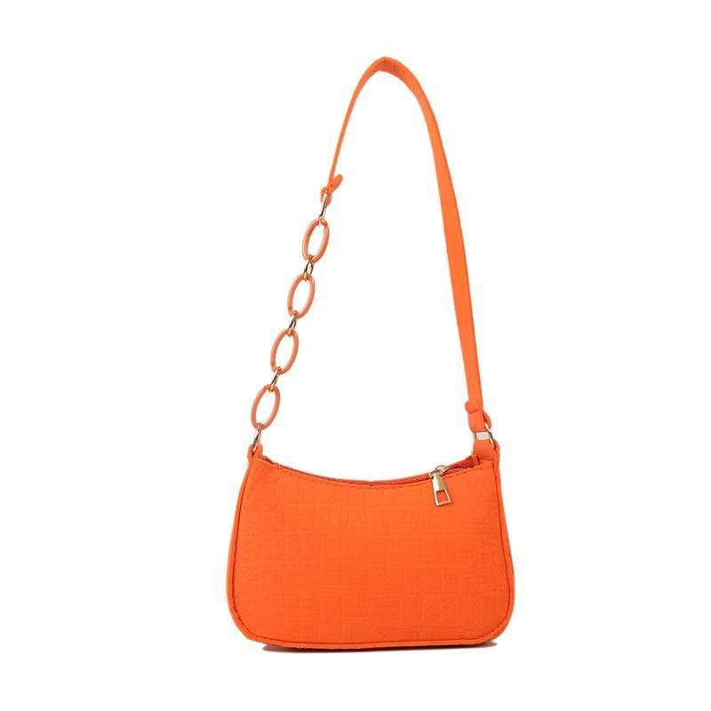 New Popular Retro Gentle Temperament Small Square Bag Autumn Shoulder Handheld Fashi Casual Yankee Underarm Shoulder Bag