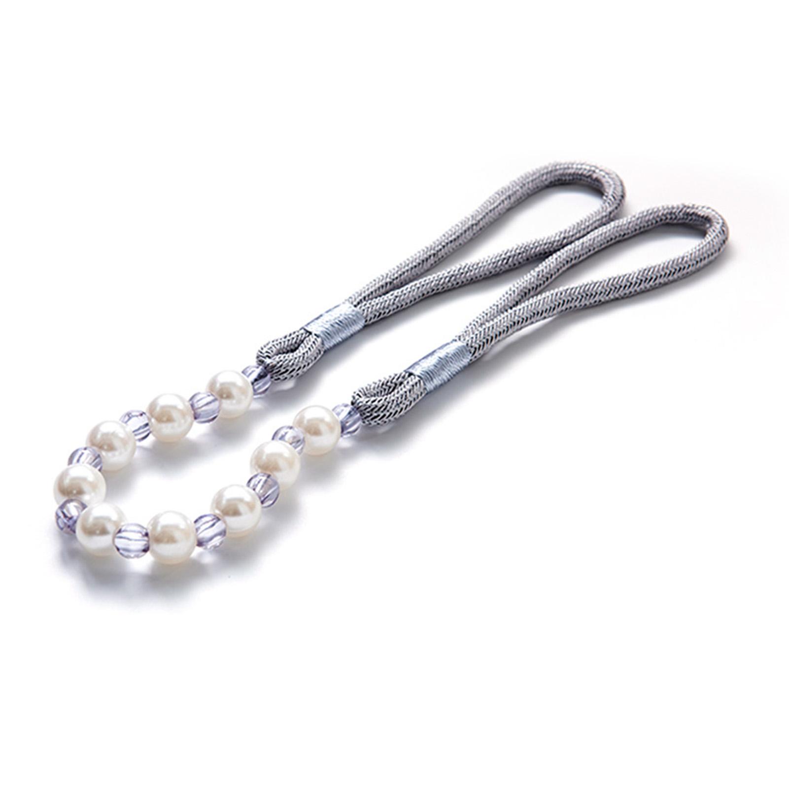 

TDStore Punch Бесплатная жемчужина из бисера Магнитная штора Tieback Веревка Пряжка Держатель Ремень Декор