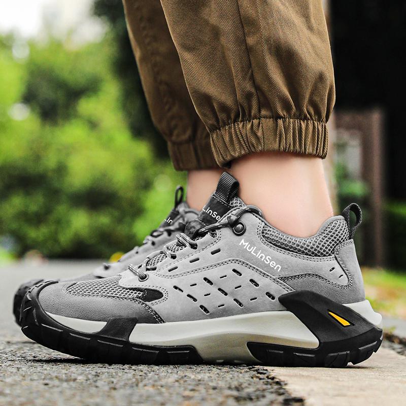 Sneakers Casual da Uomo Scarpe Forate Sandali Casual Estivi da Esterno
